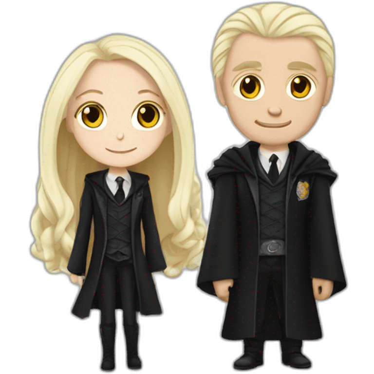 Harry Potter et Lucius malfoy en couple emoji