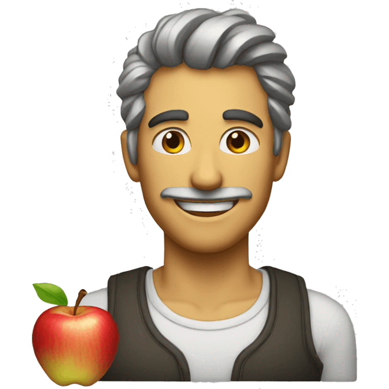 good apple emoji