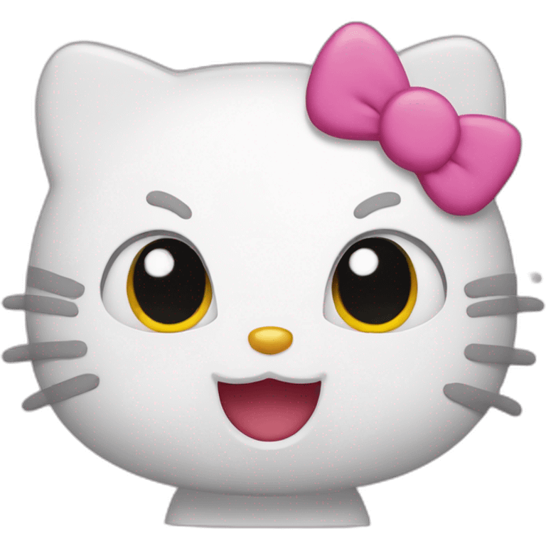 Hello kitty emoji