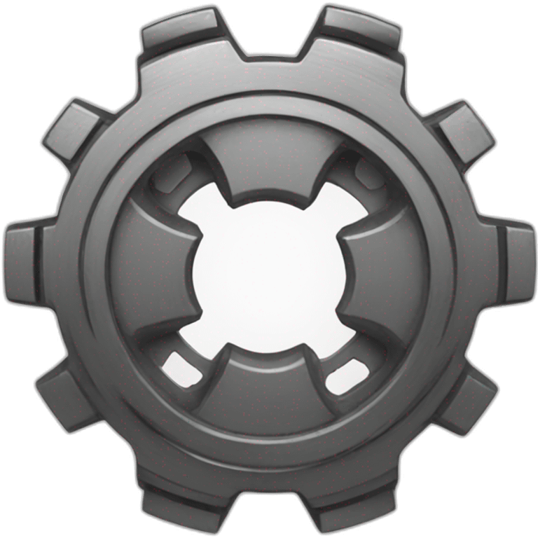 mechanical cog skipping emoji