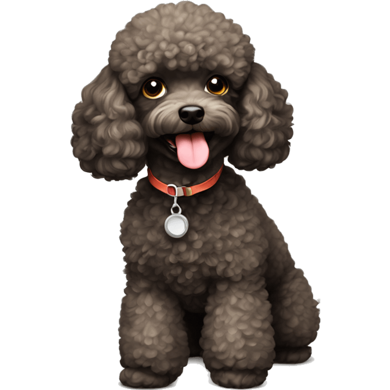 Happy Toy Poodle emoji