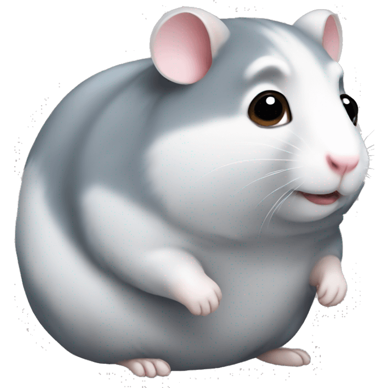 big gray hamster emoji