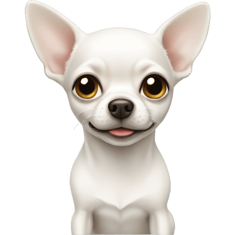 White chihuahua emoji