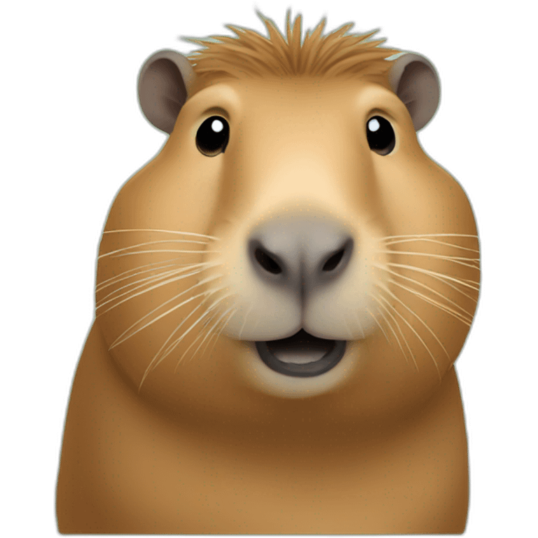 Un capybara emoji