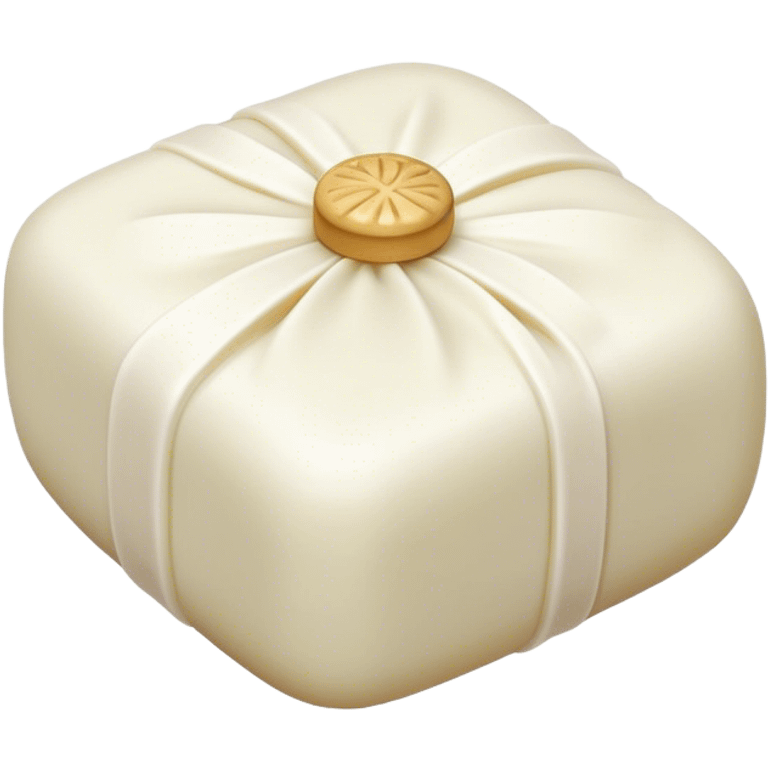 White wagashi  emoji