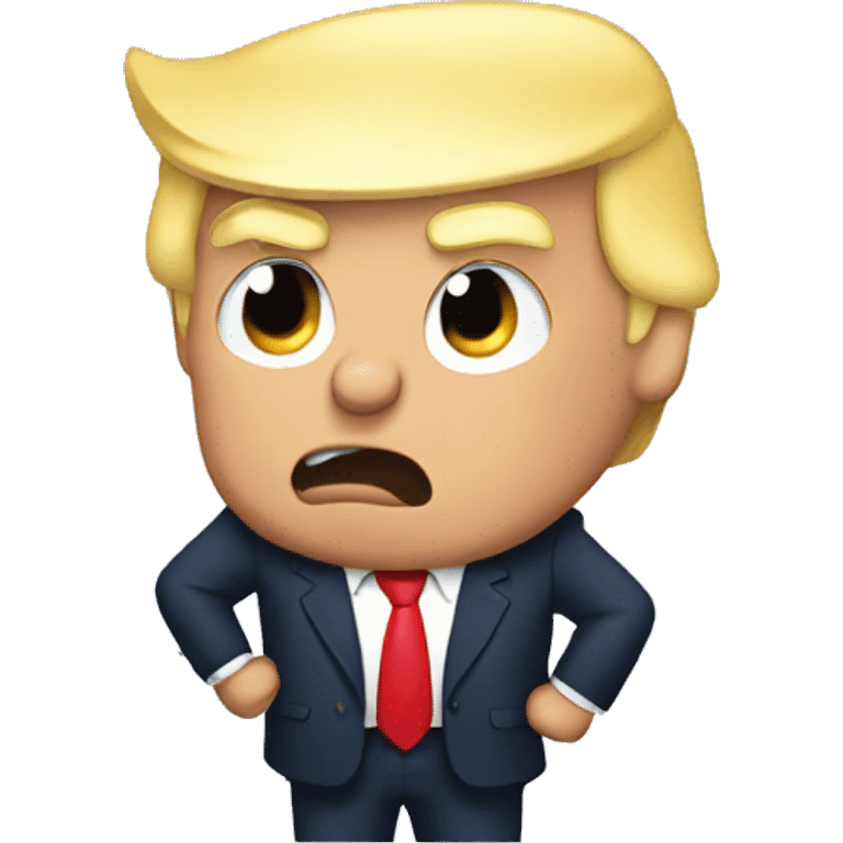 Trump getting slapped  emoji