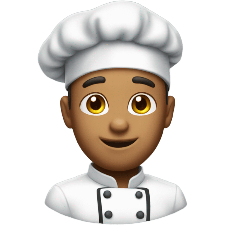 🤤this emoji with the chef hat emoji