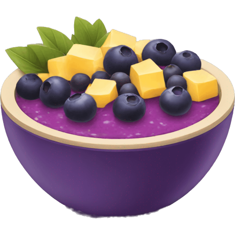 acai bowl emoji