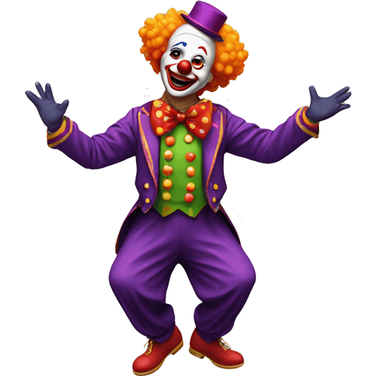 clown dancing emoji