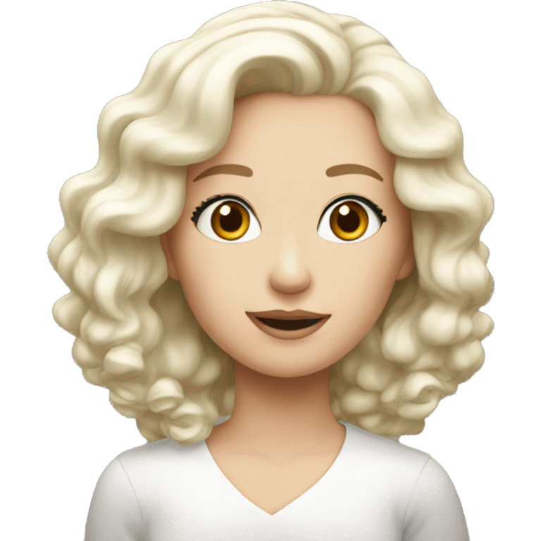 Poudr blanche emoji