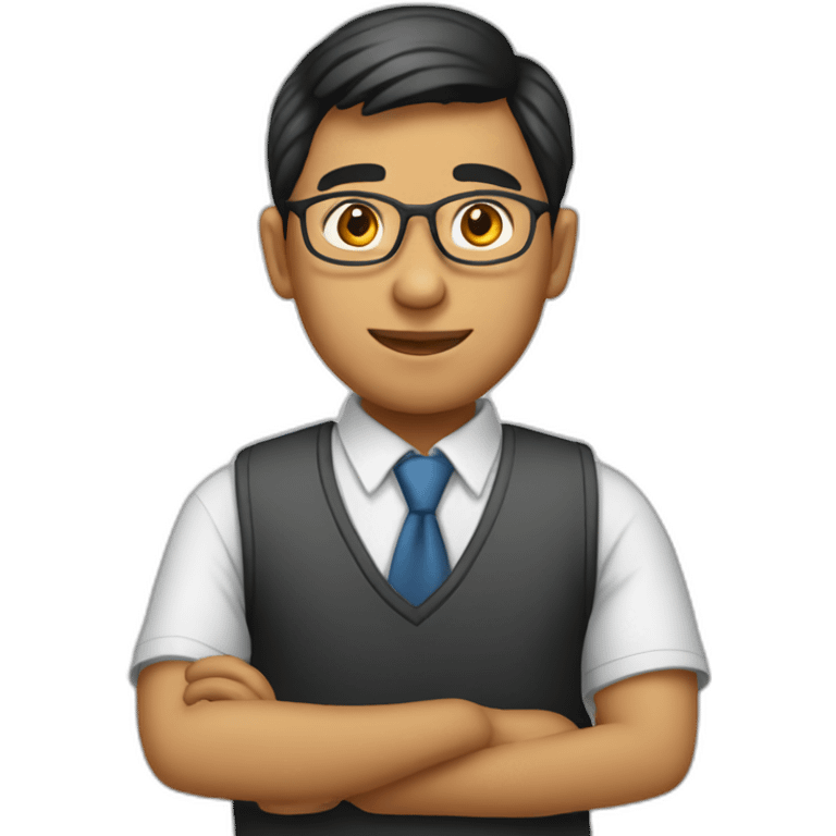 peruvian male school tutor emoji