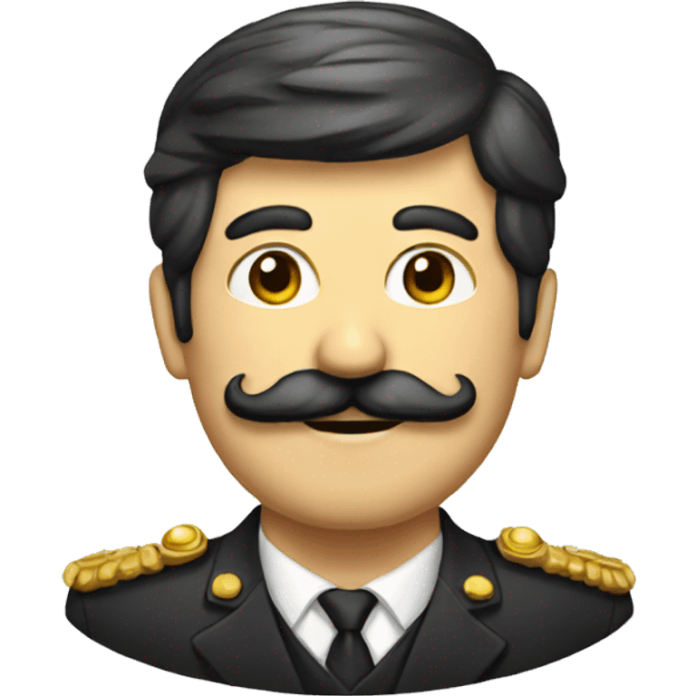 leader man with moustache emoji