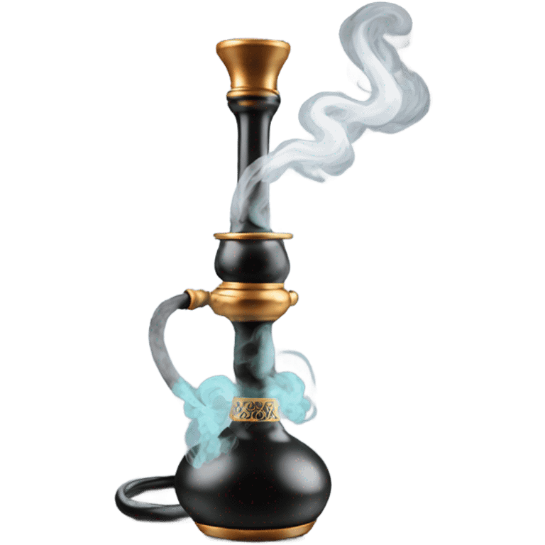 Hookah with smoke emoji