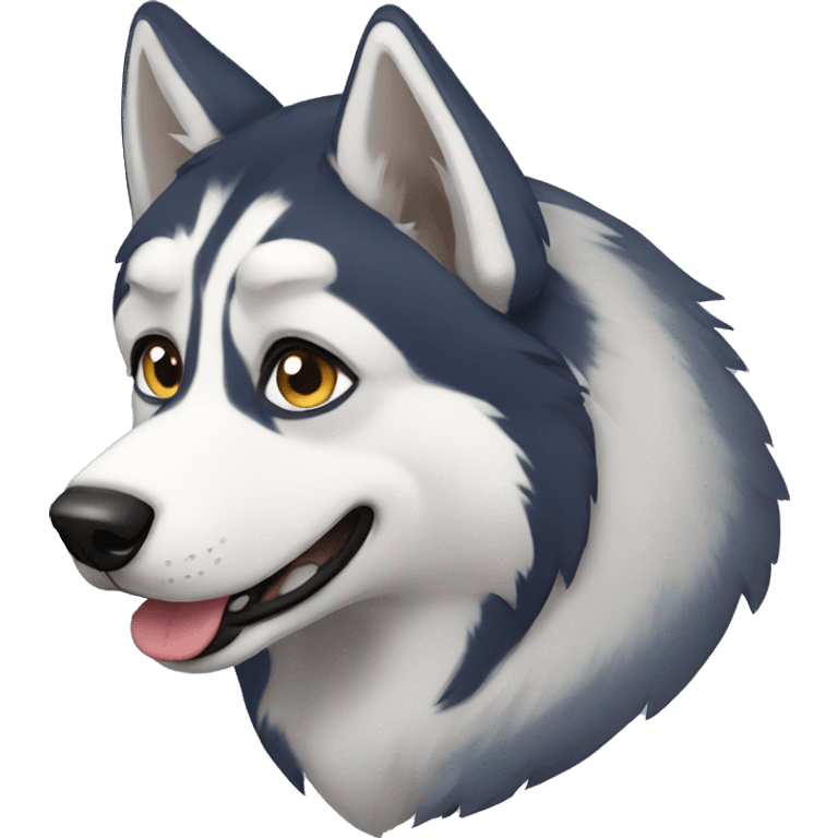 Husky emoji