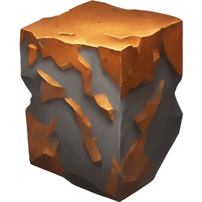 rusty metal mineral emoji