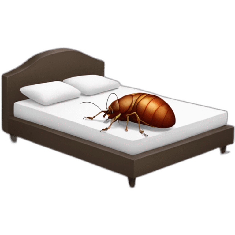 break-dancing bed bug emoji