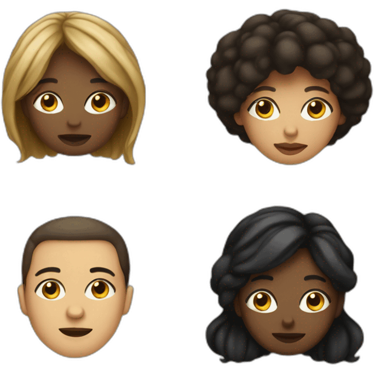 N-word people in Paris emoji