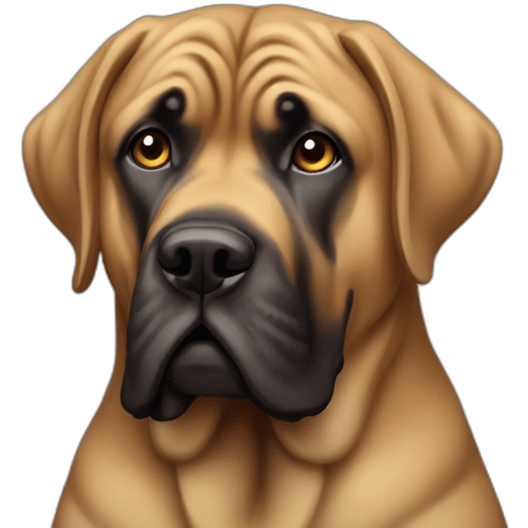 Mastiff dog emoji