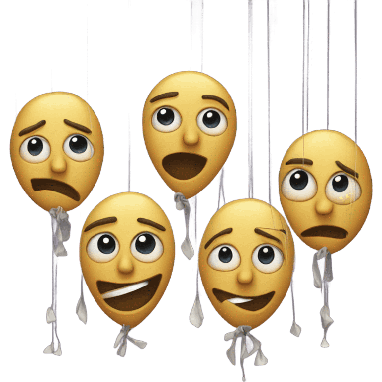 marionettes and puppet tears emoji