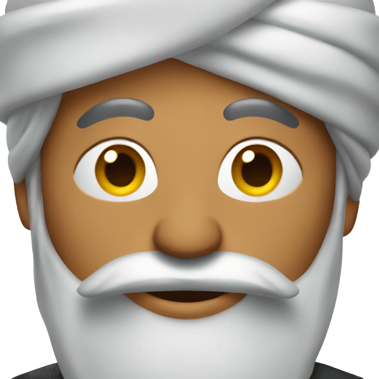 Man in turbin emoji