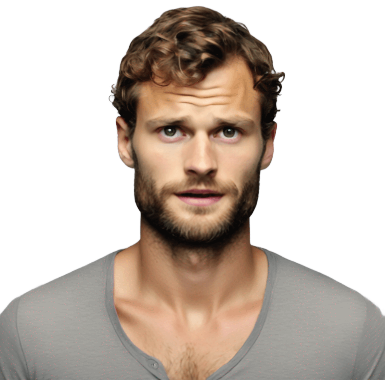 Photo Realistic Jamie Dornan emoji