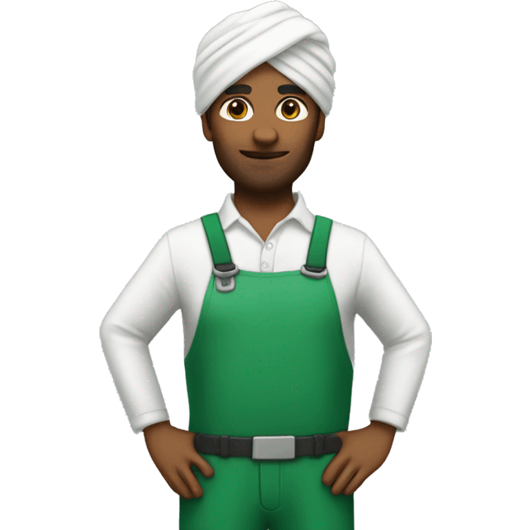 7/11 worker with turban  emoji