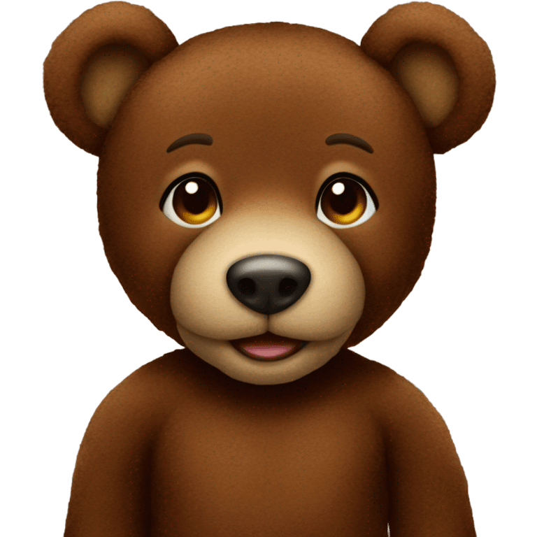 teddy brown  emoji