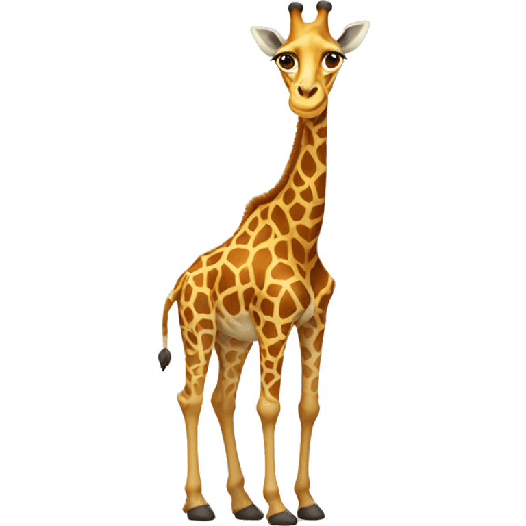 Girafe with ? emoji