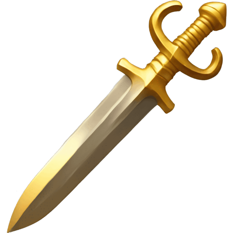 golden dagger emoji