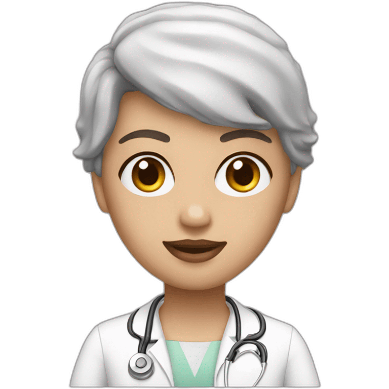 top model, physician   emoji