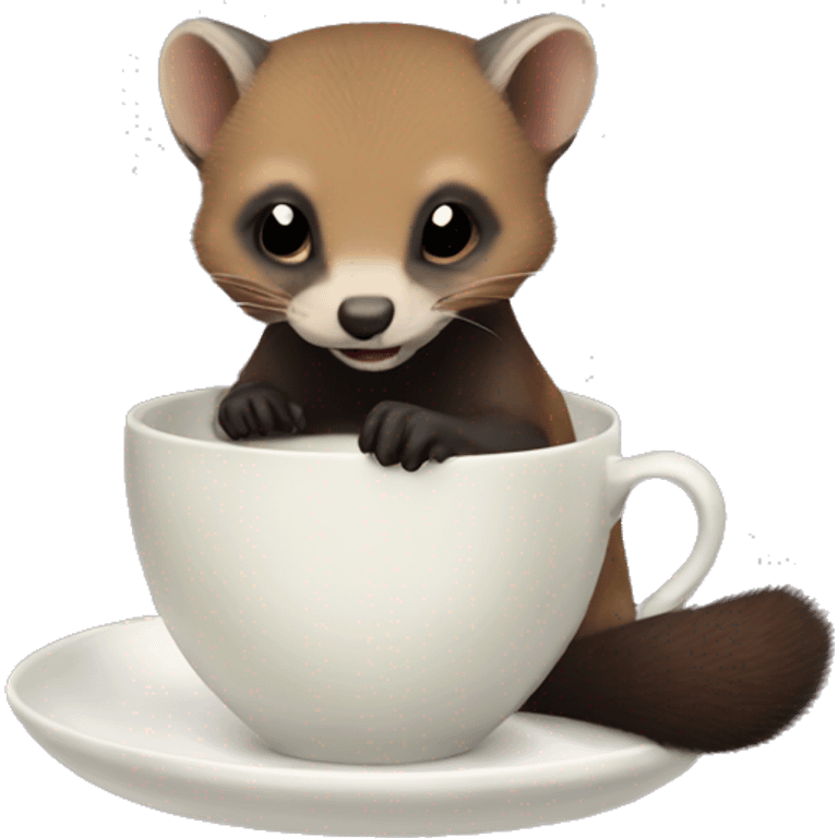 marten drinks tea emoji