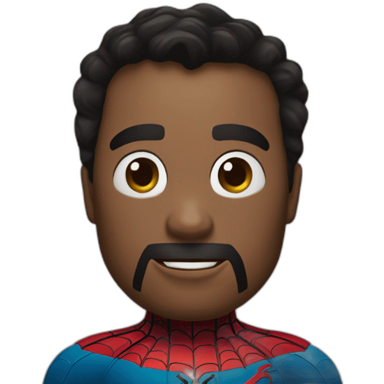 spider man iron man fusionné emoji