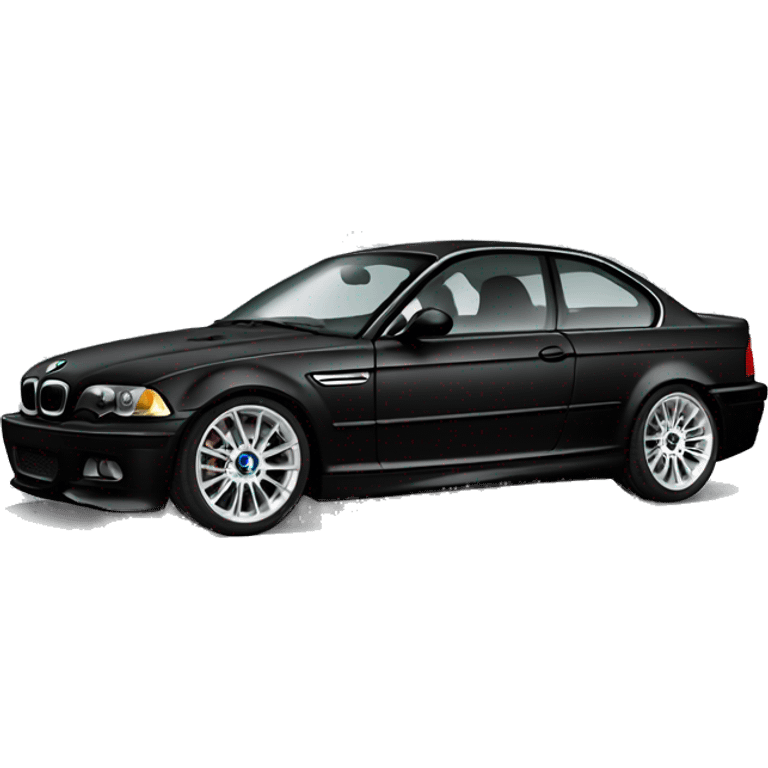 E46 BMW couleur noir emoji