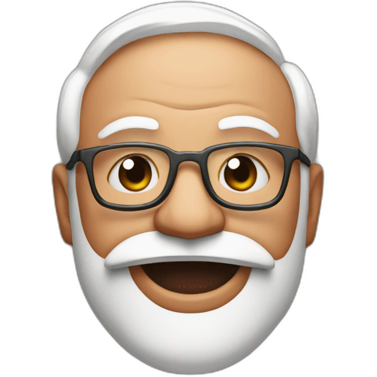 Modi on wall emoji