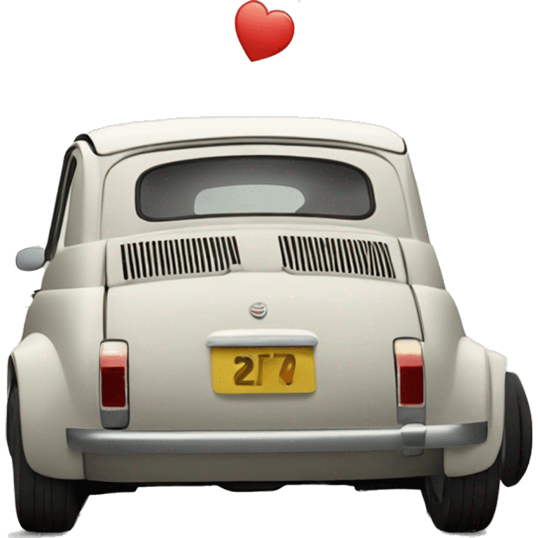 Fiat 500 emoji