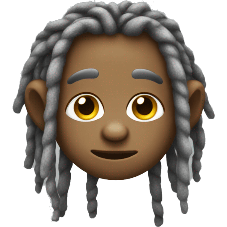 mokey with dreads emoji