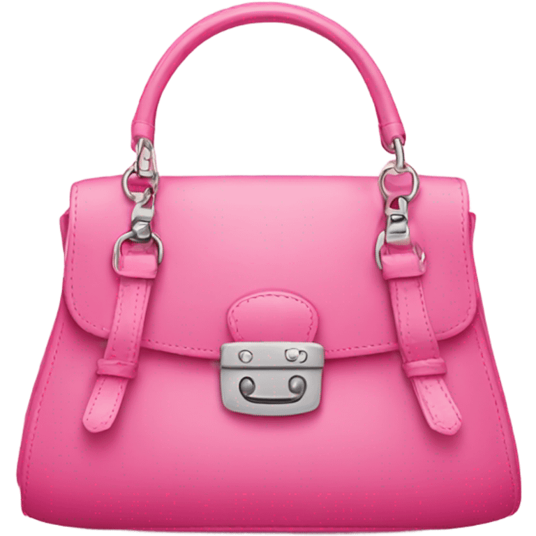 Pink designer purse emoji