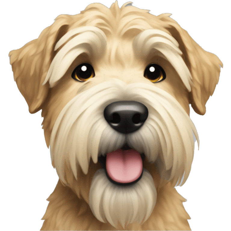 Wheaten terrier emoji