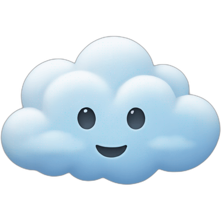 cloud emoji