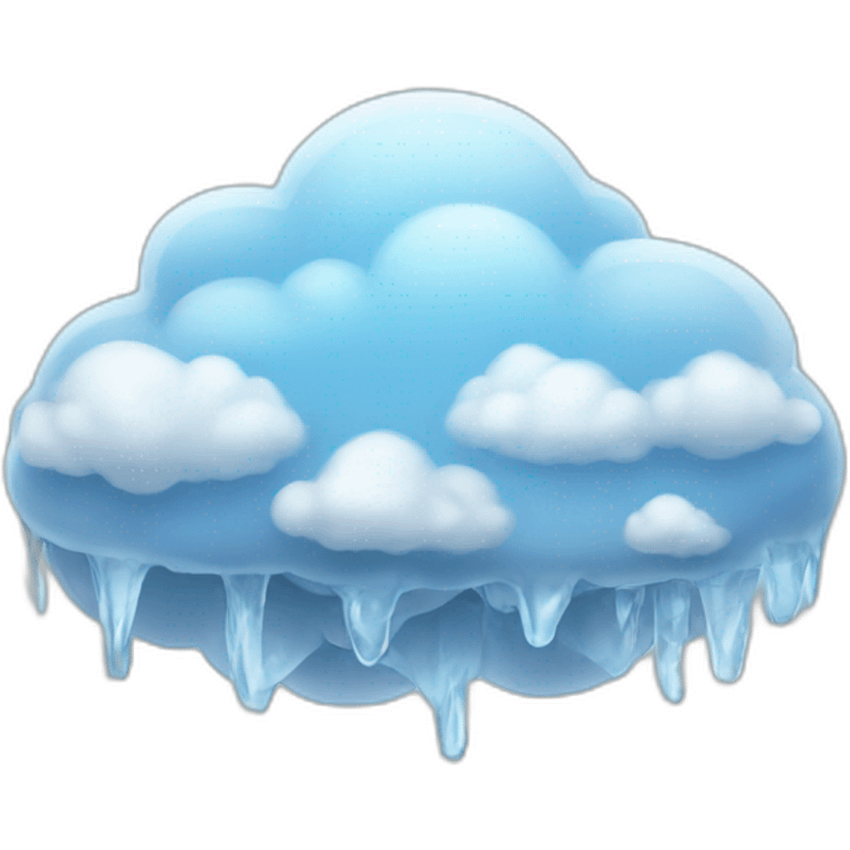 ice-cloud emoji