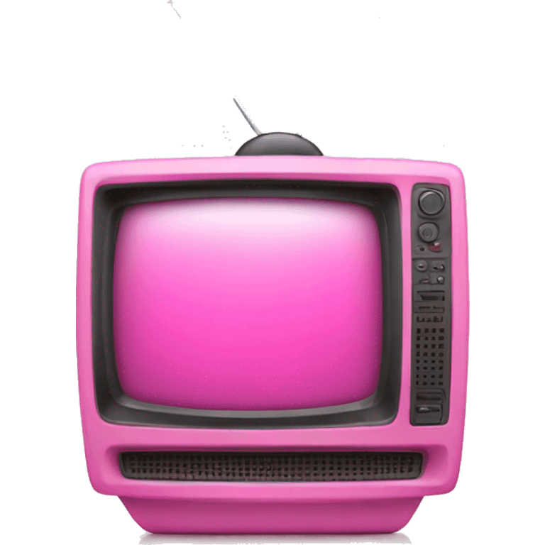 Pink tv emoji