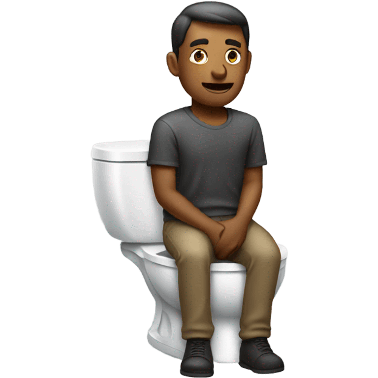 man on the toilet  emoji