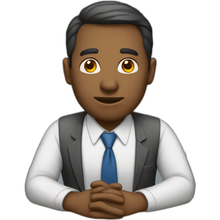 Office man emoji