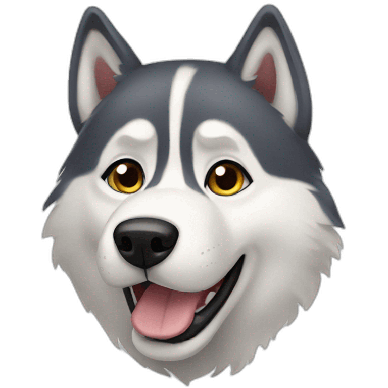 Husky emoji