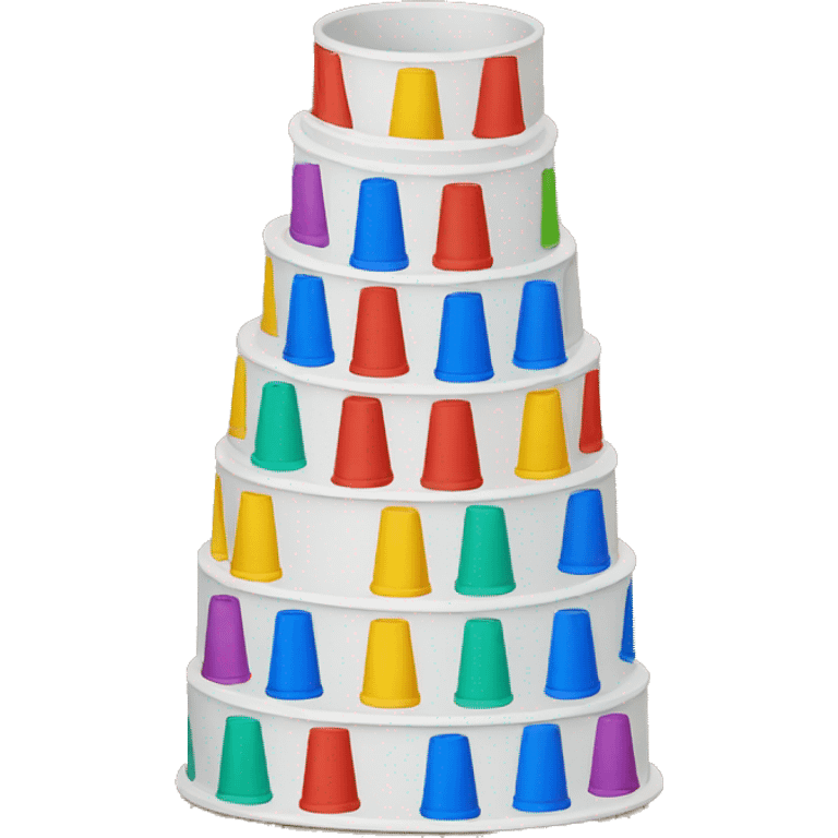 cup stacking emoji