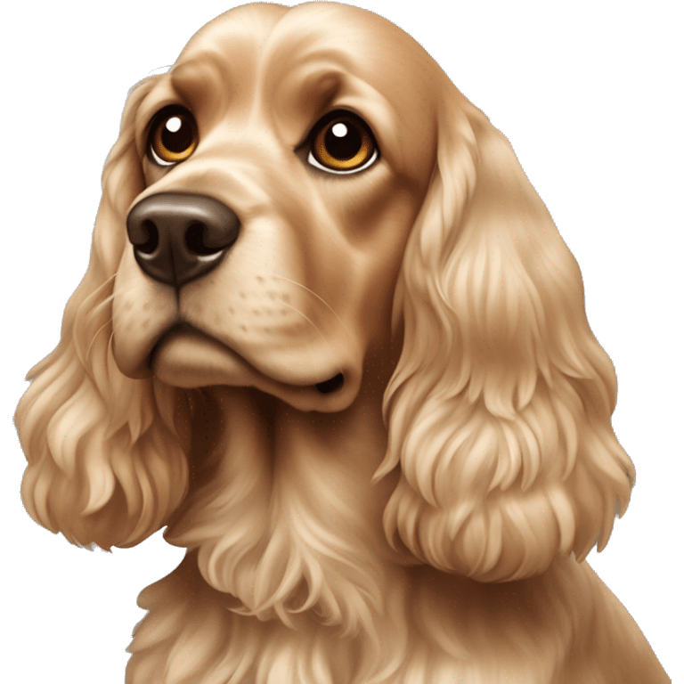 Cocker spaniel emoji