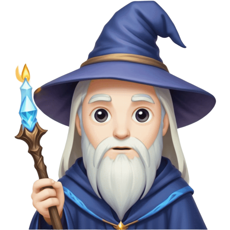 Wizard casting spells emoji