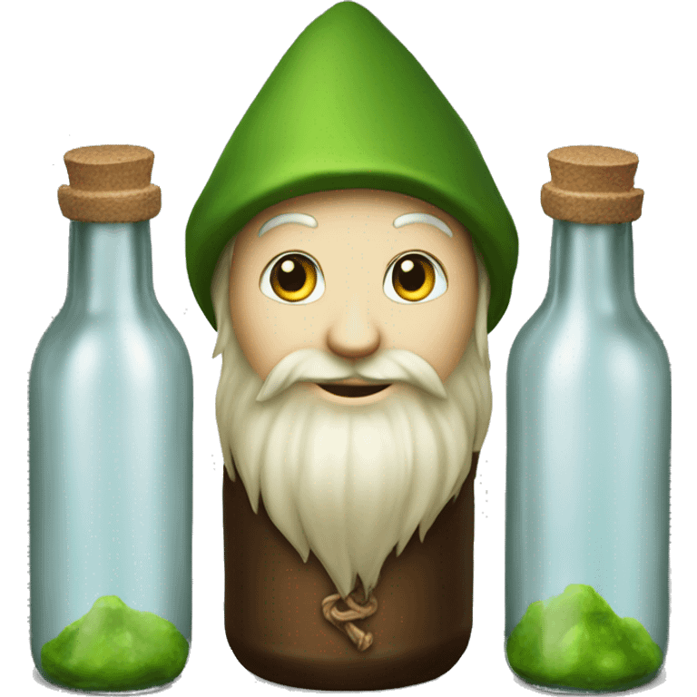 Lutin in bottle emoji