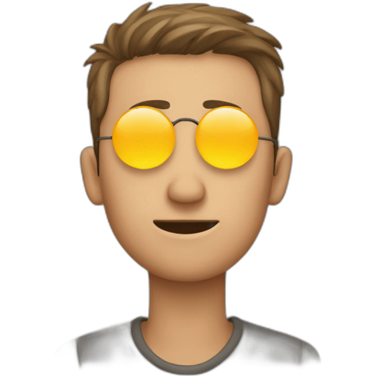 man hiding eyes with one hand emoji