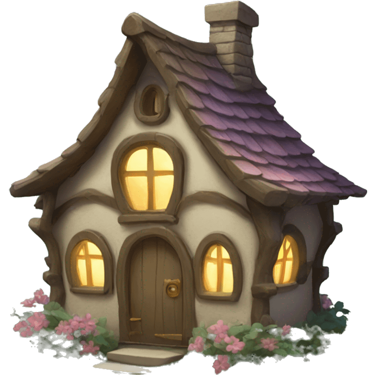 mystical fairy cottage  emoji